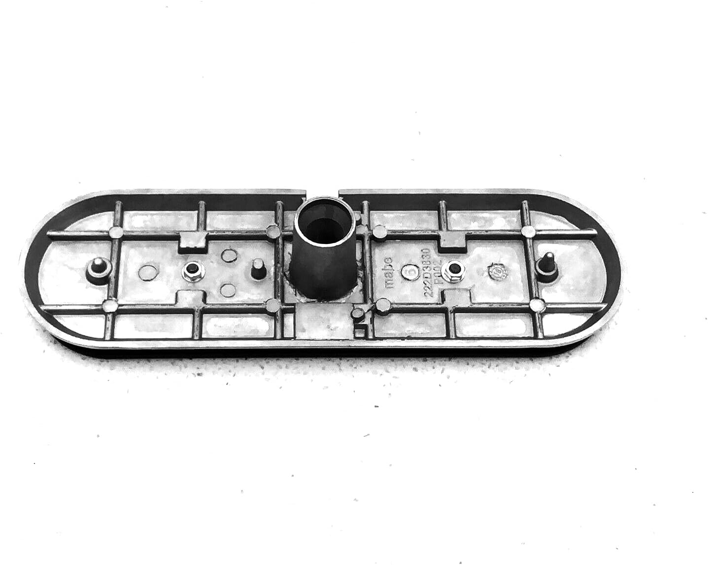 222D3830P002  Quemador Oval + Tapa negra 222D3830P002 KIT